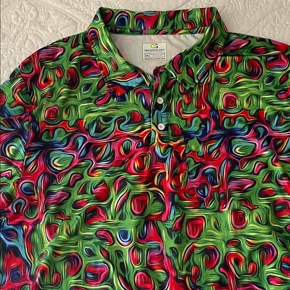 Golf Shirt Vibrant Multicolor Men's